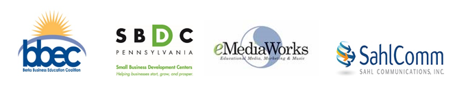 BBEC, SBDC, eMediaWorks, SahlComm program sponsor logos