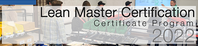 Lean Master Certification Program header image