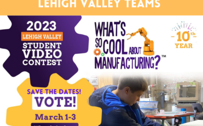 Lehigh Valley What’s So Cool Voting Begins March 1-3, 2023