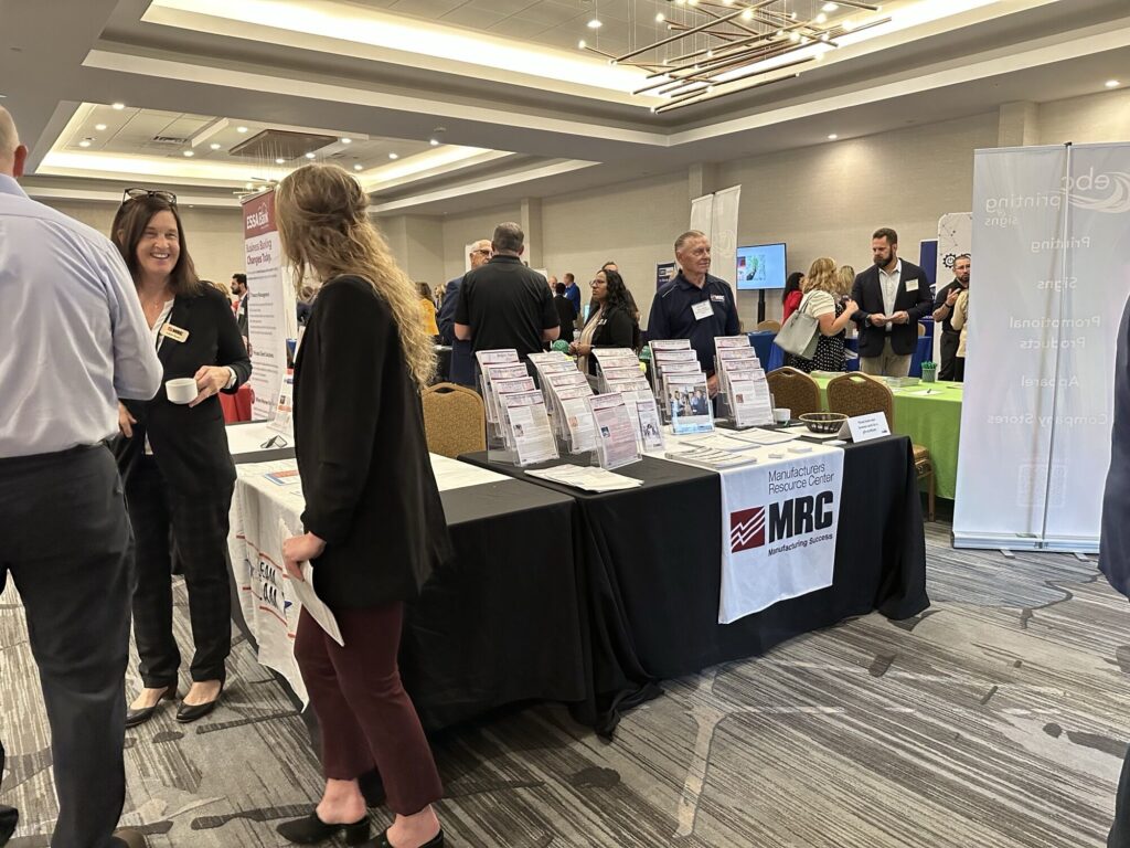 WSCM Exhibit Table with Karen Buck